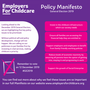 Employers For Childcare’s Policy Manifesto at a glance (1)