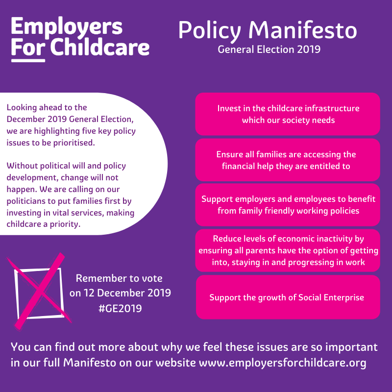 Employers For Childcare’s Policy Manifesto  at a glance (1)