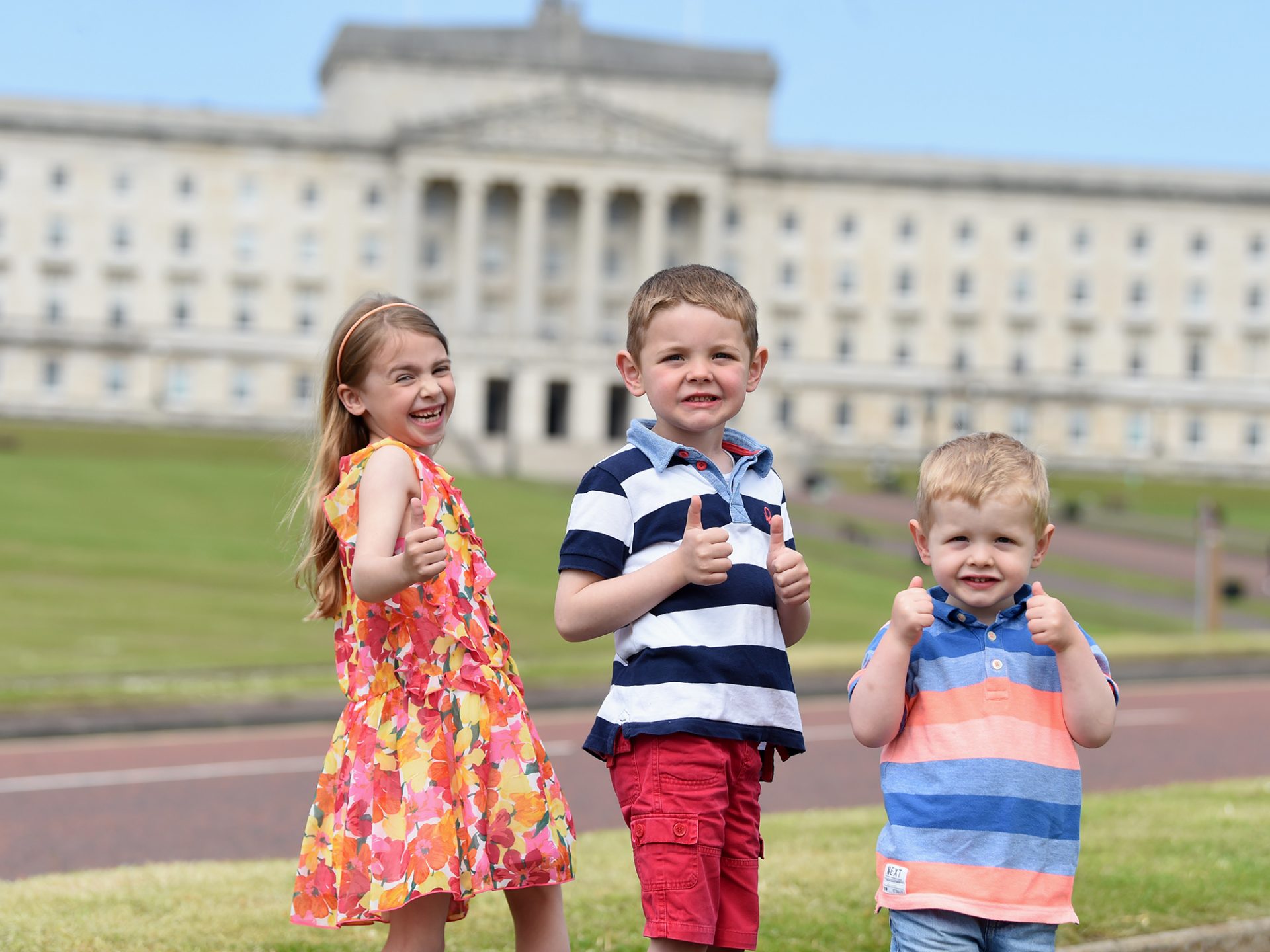 Stormont thumbs up