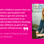 Investing in childcare key to addressing Northern Ireland’s high levels of economic inactivity