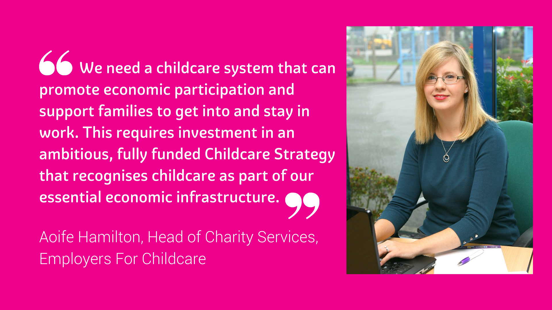 Investing in childcare key to addressing Northern Ireland’s high levels of economic inactivity
