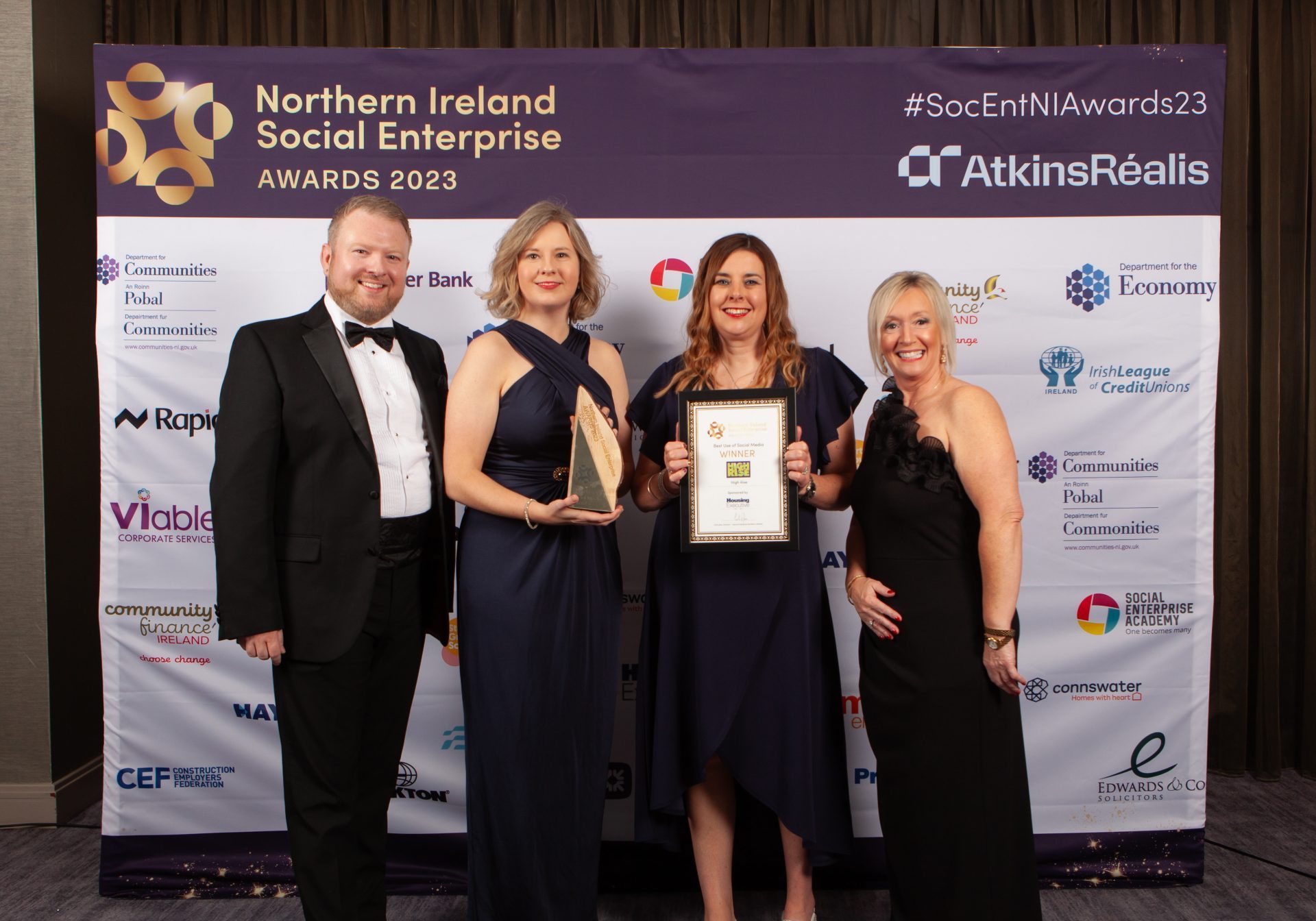 High Rise Lisburn recognised at annual Social Enterprise NI Awards