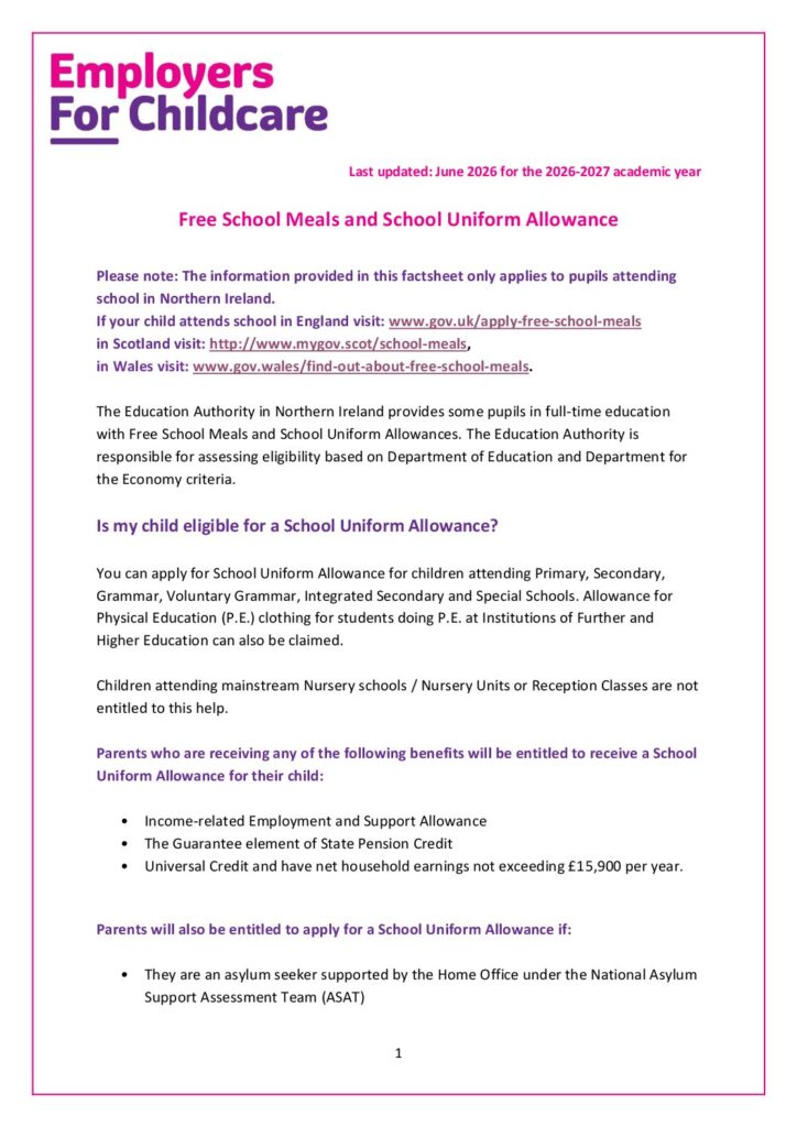 Free-School-Meals-and-School-Uniform-Allowance